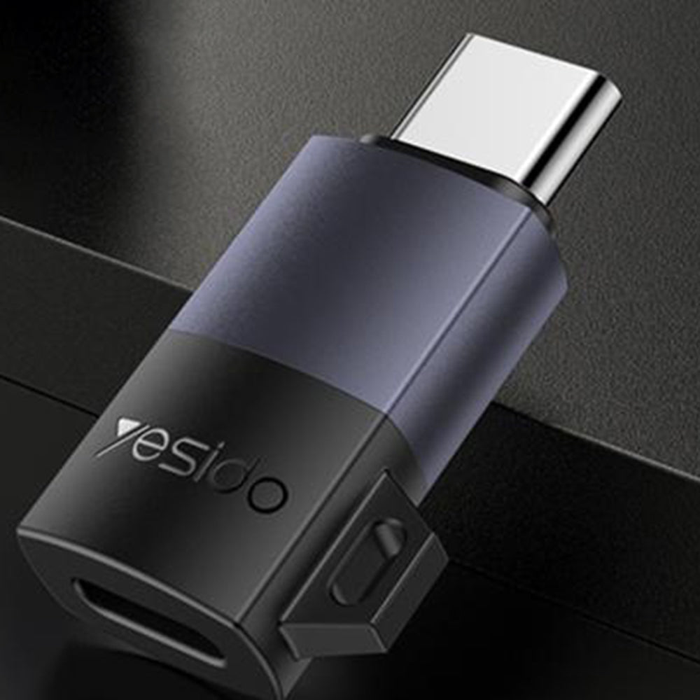 Adattatore Dati e Ricarica Lightning - USB-C Yesido GS28, Grigio
