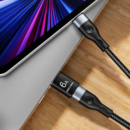Adattatore Dati e Ricarica USB-C - USB-A Techsuit A5 HyperPort, Nero Arancione