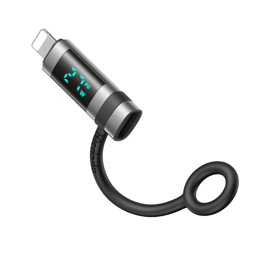 Adattatore Dati e Ricarica USB-C - Lightning McDodo OT-2610 Pigeon Display, Nero