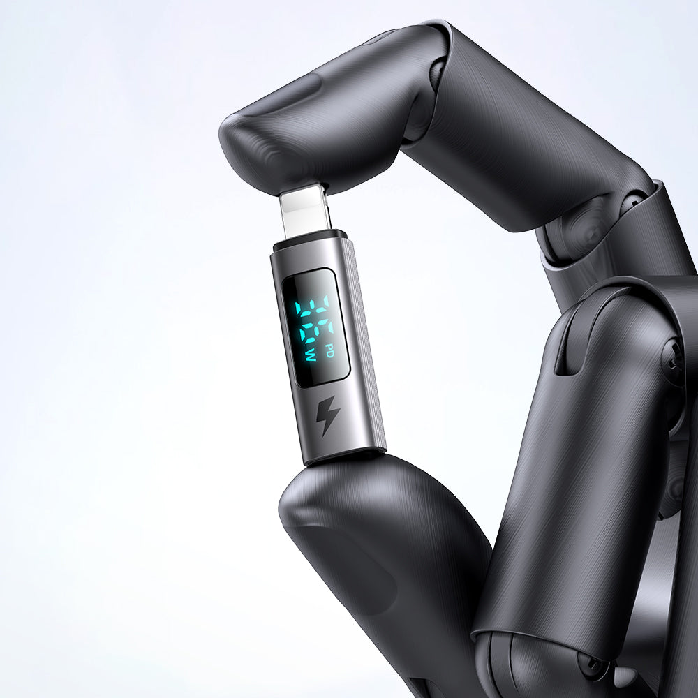 Adattatore Dati e Ricarica USB-C - Lightning McDodo OT-6100 Wales Display, Nero