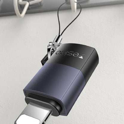 USB-C - Lightning Yesido GS27 Data and Charging Adapter, Gray