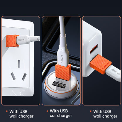 Adattatore Dati e Ricarica USB-C - USB-A McDodo OT-6550, Arancione