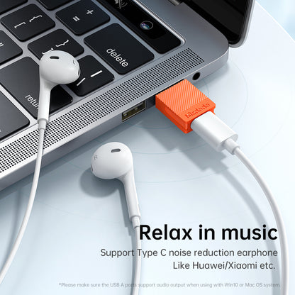 Adattatore Dati e Ricarica USB-C - USB-A McDodo OT-6550, Arancione