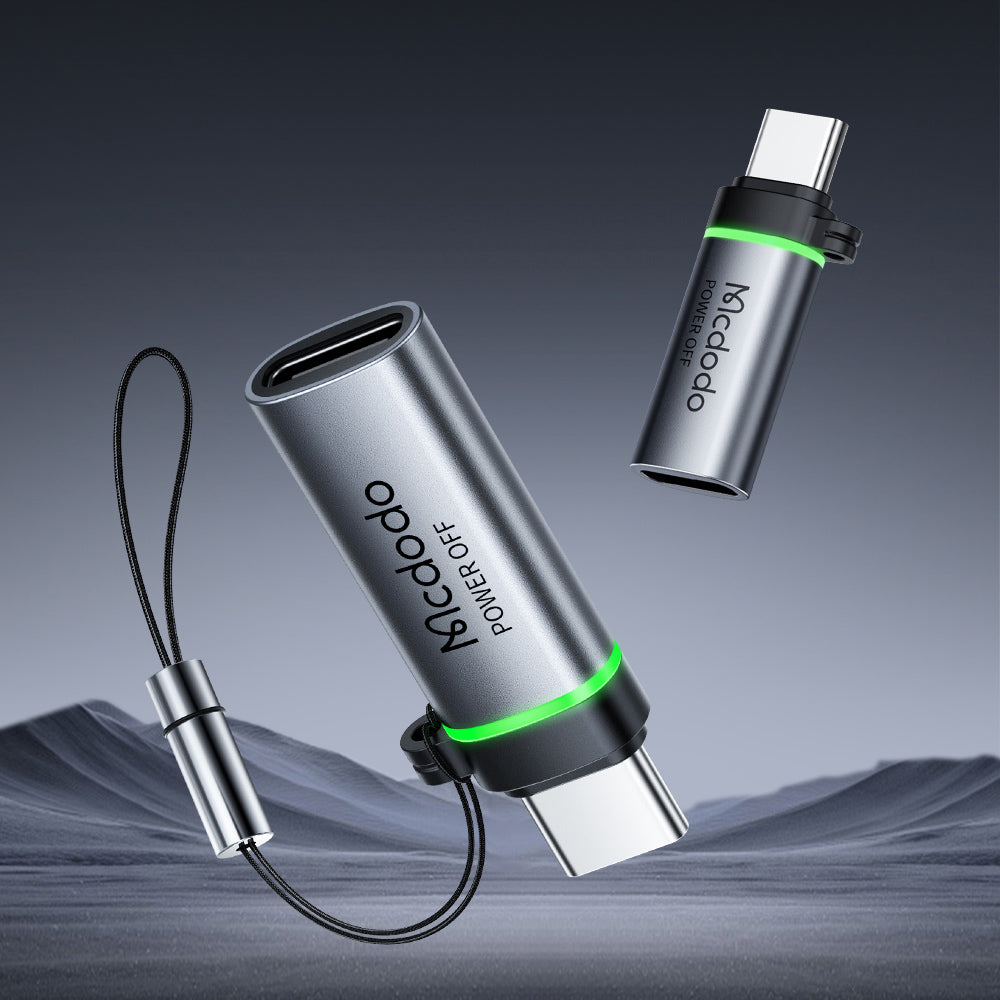 Adattatore Dati e Ricarica USB-C - USB-C McDodo OT-2450 Power Off, Nero