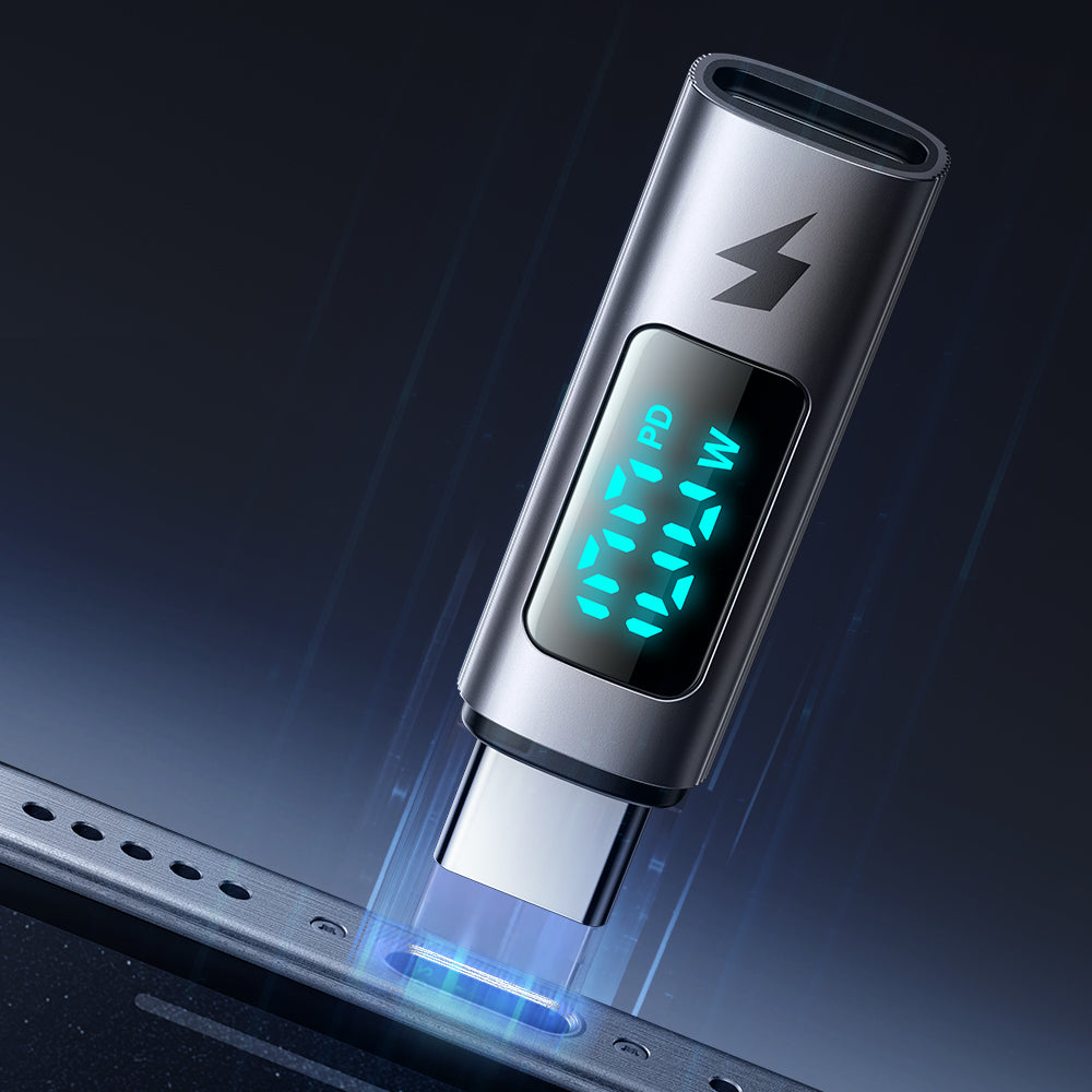 Adattatore Dati e Ricarica USB-C - USB-C McDodo OT-6090 Wales Display, Nero