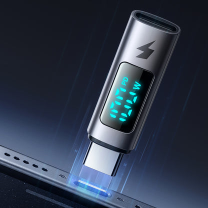 Adattatore Dati e Ricarica USB-C - USB-C McDodo OT-6090 Wales Display, Nero