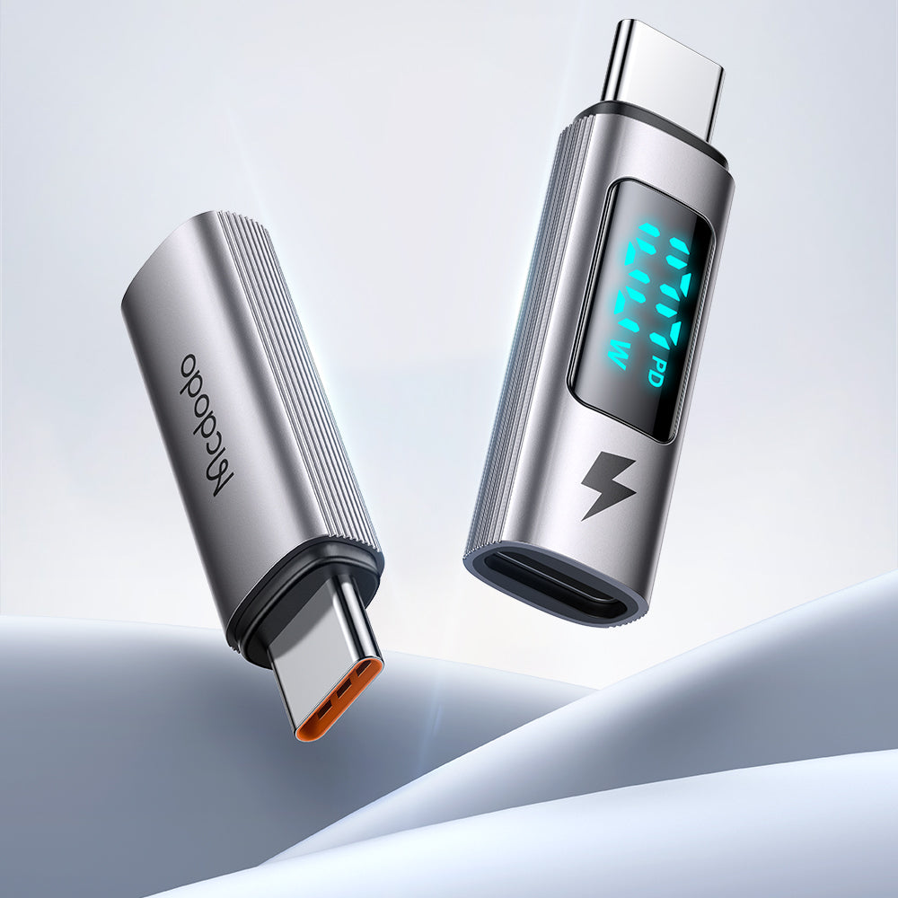 Adattatore Dati e Ricarica USB-C - USB-C McDodo OT-6090 Wales Display, Nero