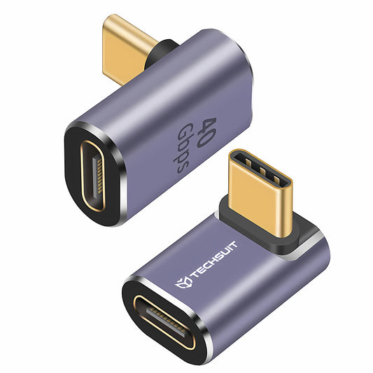 Adattatore Dati e Ricarica USB-C - USB-C Techsuit A12 TitanCoreX, Grigio