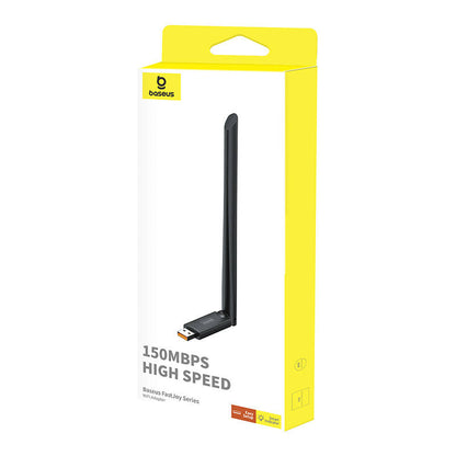 Baseus BS-OH171 Wireless Extender Adapter, 150Mbps, Black B01317600111-00