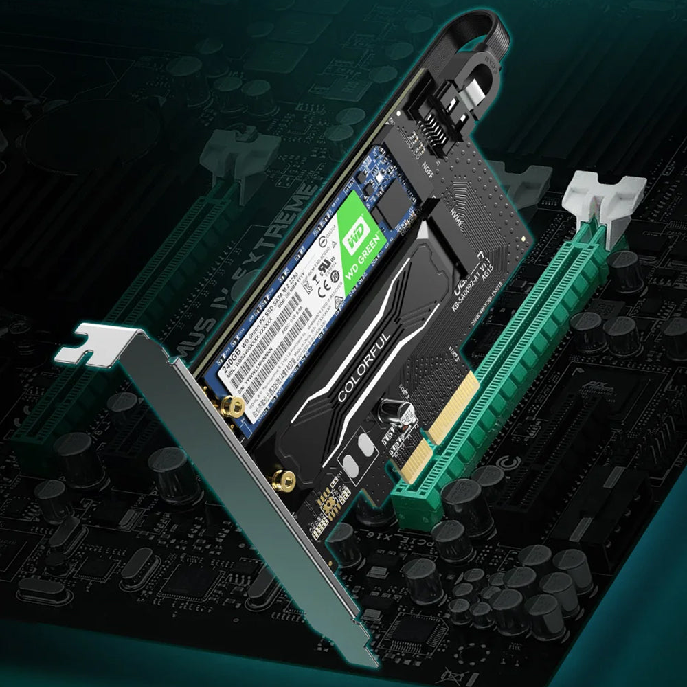 Adattatore Interfaccia SSD UGREEN CM302 (70504), NVMe M.2 / SATA - PCIe 3.0 X4