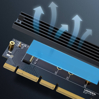 Adattatore Interfaccia SSD UGREEN CM465 (30715), NVMe M.2 - PCIe 4.0 X4