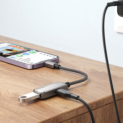 Adattatore OTG Lightning - USB-A McDodo CA-2690, Grigio