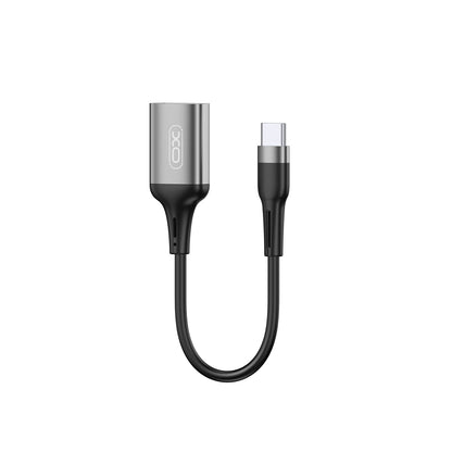 Adattatore OTG USB-C - USB-A XO Design NB201, Nero
