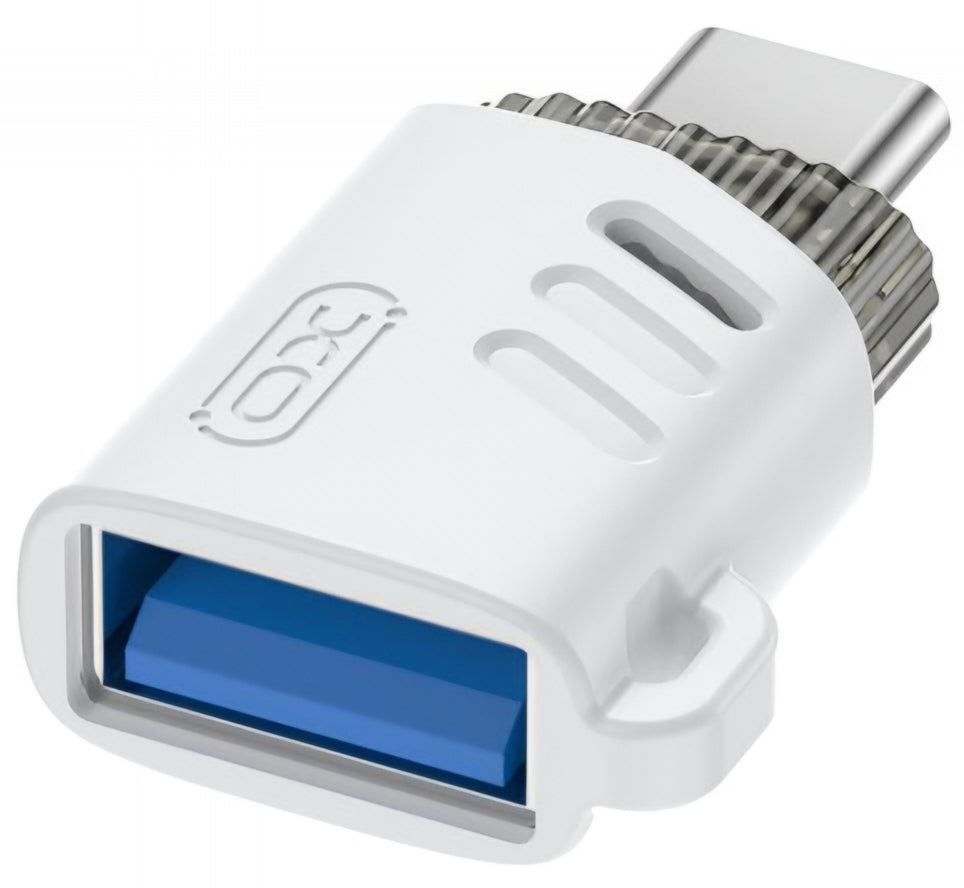 Adattatore OTG USB-C - USB-A XO Design NB256B, Bianco