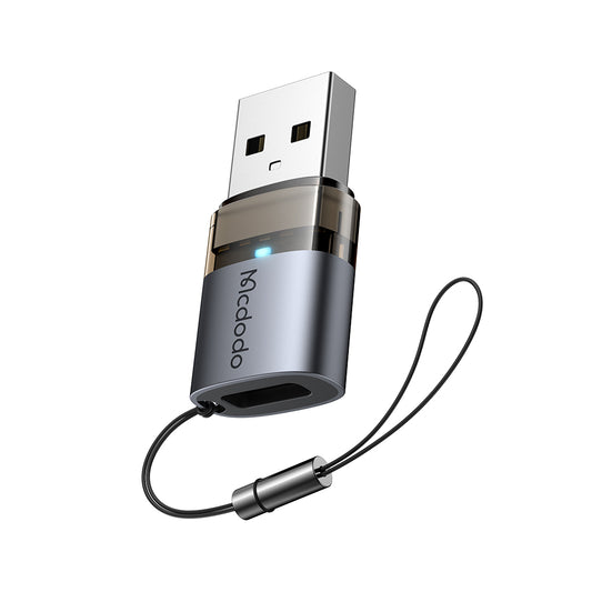 Adattatore Dati e Ricarica USB-C - USB-A McDodo OT-7580, Nero