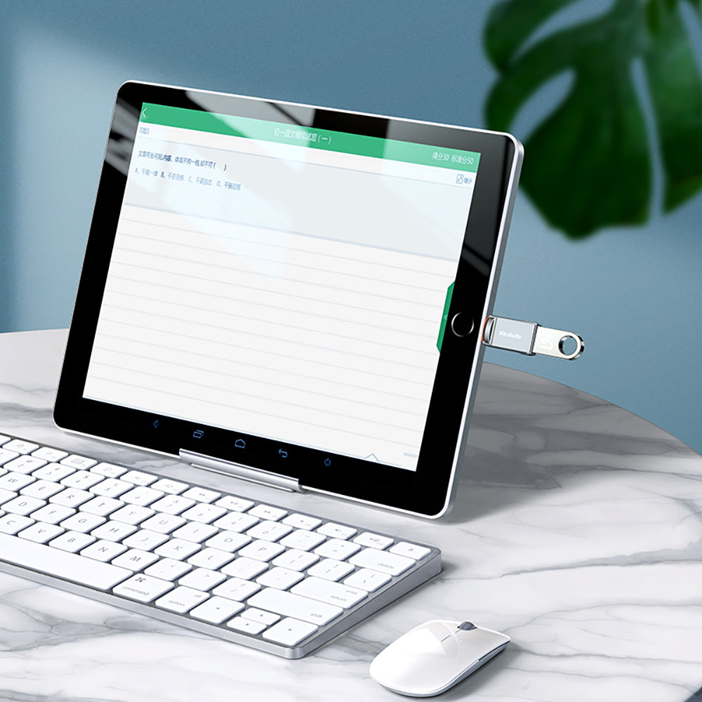 Adattatore OTG USB-C - USB-A McDodo OT-8730, Grigio