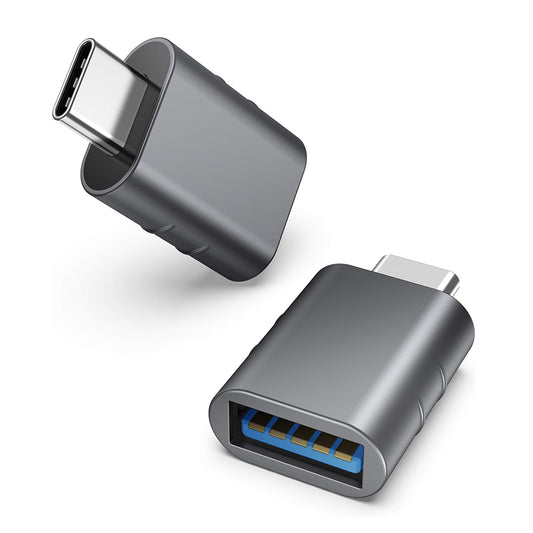 Adattatore OTG USB-C - USB-A Techsuit A10 SlateVolt, Grigio