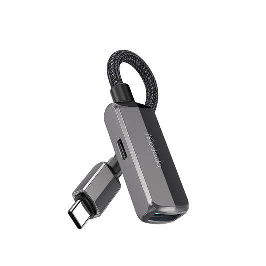 Adattatore OTG USB-C - USB-A / USB-C McDodo CA-2830, Grigio