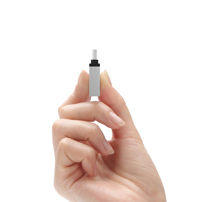 Adattatore OTG USB-A - USB-C Borofone BV3, Argento