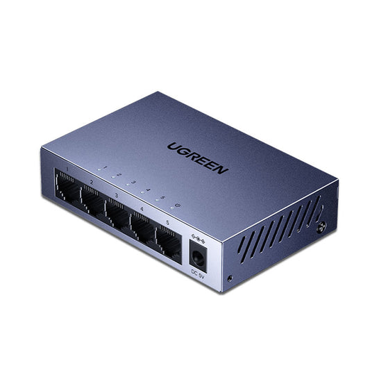 Switch di rete UGREEN CM933 (65956EU), 5 x RJ45, Nero