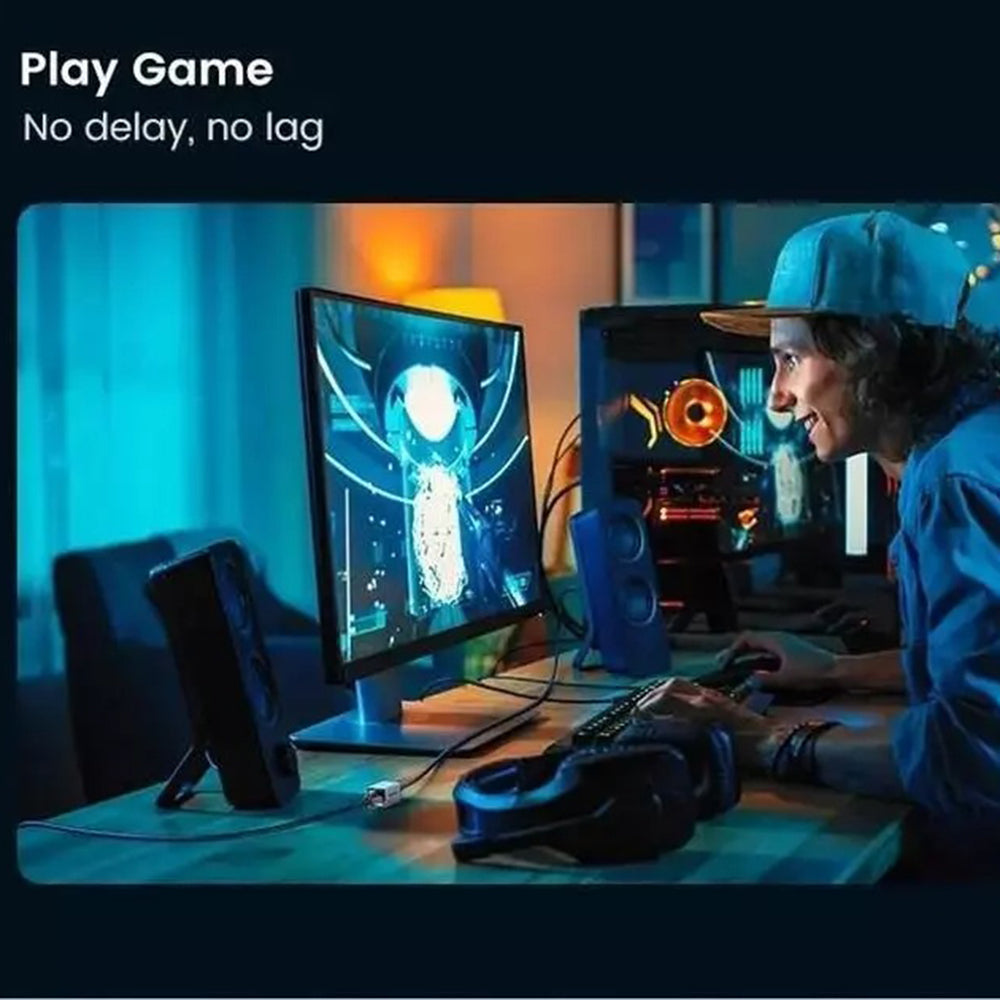 Adattatore di Rete UGREEN NW261, RJ45 - RJ45, Nero