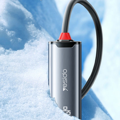 Adattatore di Rete Yesido HB26, RJ45, USB / USB-C, Grigio