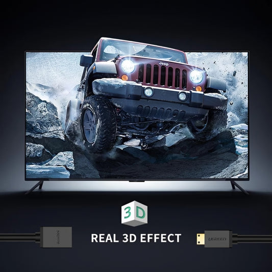 Adattatore Video UGREEN 20137, miniHDMI - HDMI, 4K, Nero