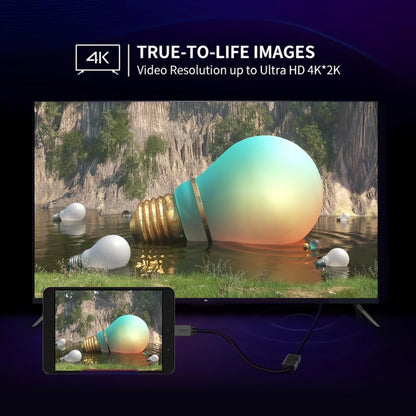 Adattatore Video UGREEN 20137, miniHDMI - HDMI, 4K, Nero