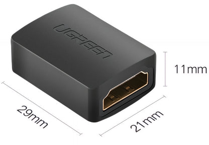 Adattatore Video UGREEN HD112, HDMI - HDMI, 4K, Nero