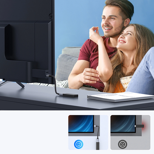 Adattatore Video UGREEN HD165, HDMI - HDMI, 8K, Grigio