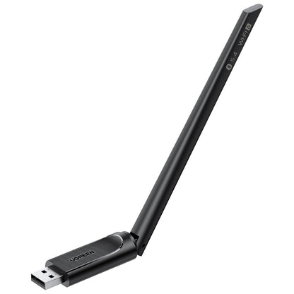 Adattatore Wireless UGREEN AX900 (75109), Dual Band, Wi-Fi 6, 600Mbps, Nero