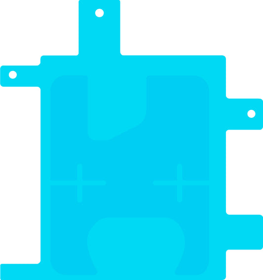 Adesivo Batteria Samsung Galaxy Note 20 Ultra 5G N986 / Note 20 Ultra N985, Service Pack GH02-21048A