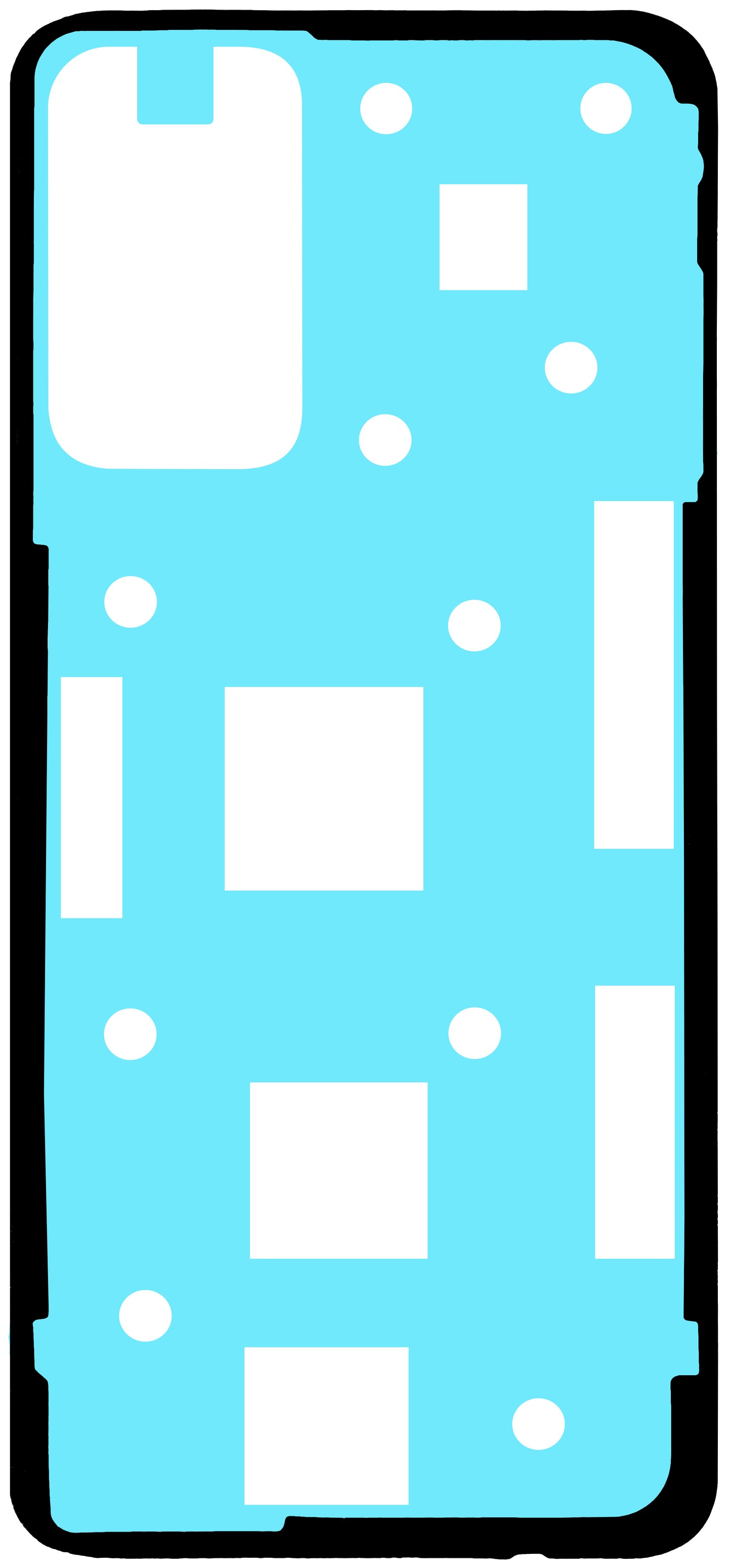 Adesivo Copribatteria Xiaomi Redmi Note 14 5G