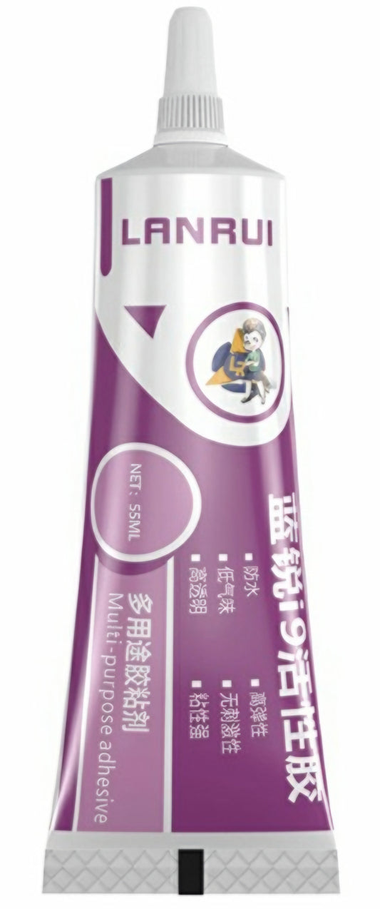 Colla Liquida Lanrui I9, 55ml, Trasparente