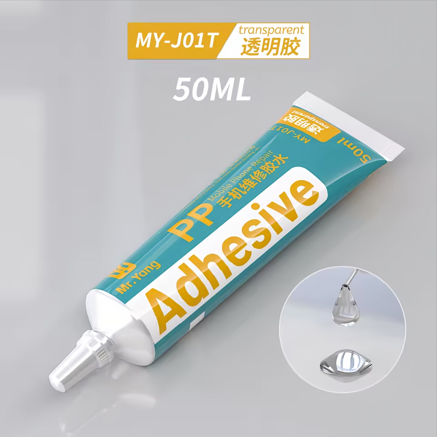 Colla Liquida Mr.Yang MY-J01T, 50ml, Trasparente