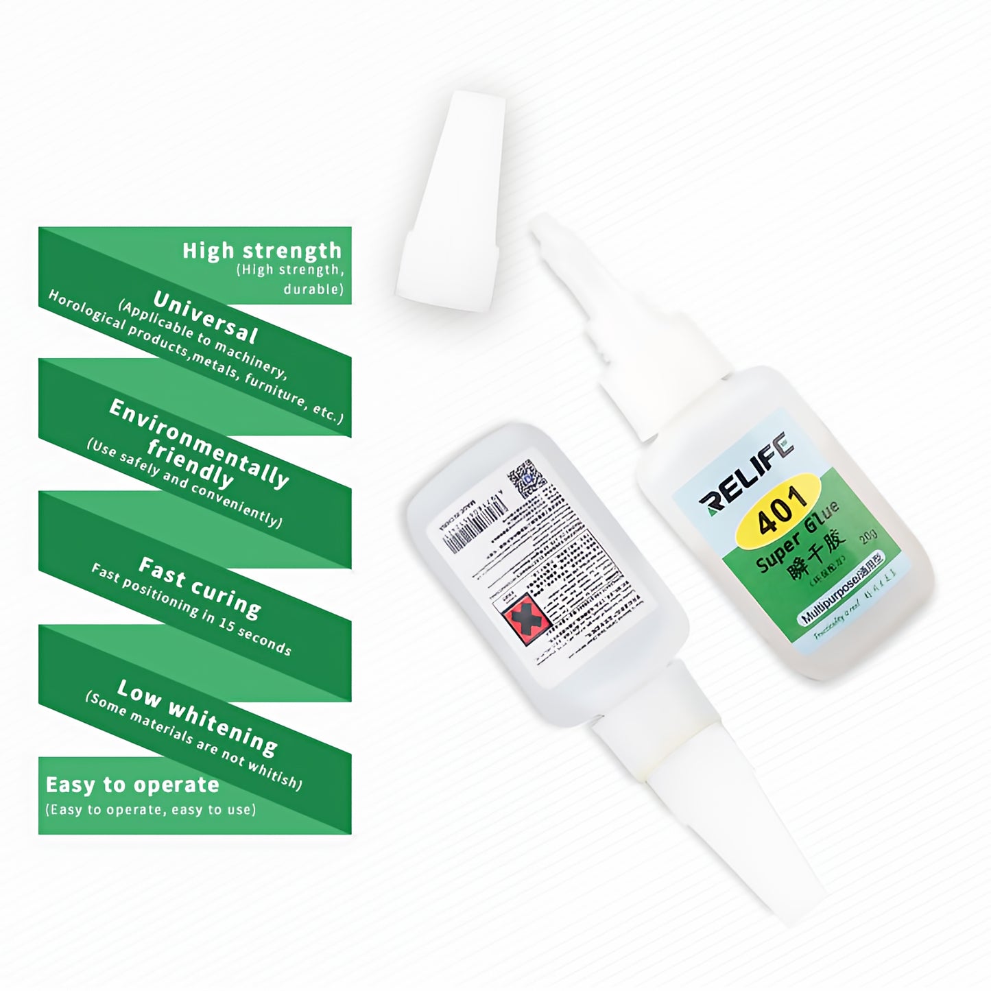 Colla Liquida Super Glue Relife RL-401, 20ml