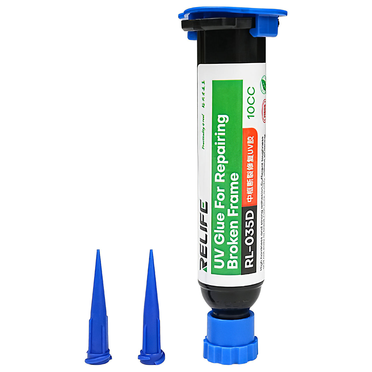 Colla UV Relife RL-035D per custodia, 10ml, Trasparente