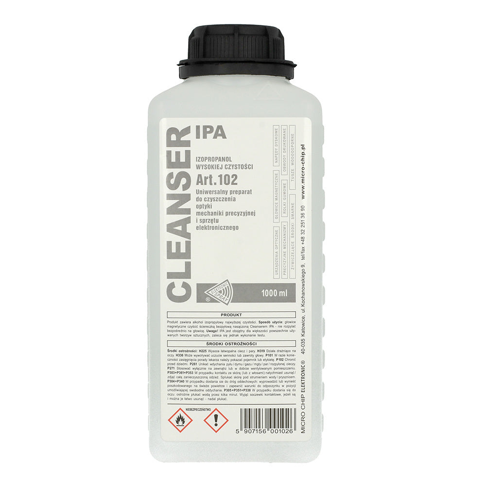 Alcool Isopropilico Elettronico Spray IPA99, 1l ART.102