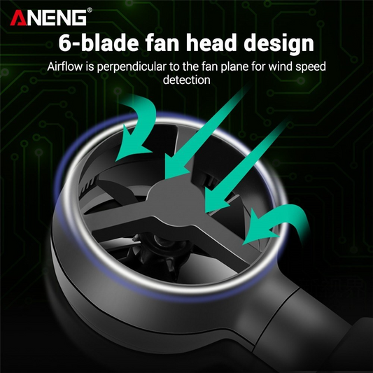 Anemometro Digitale ANENG GN301