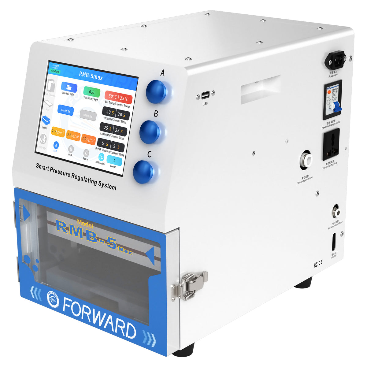 Dispositivo Laminazione OCA / Rimozione Bolle Forward RMB-5MAX