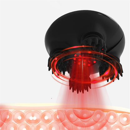 Apparecchio per Massaggio del Cuoio Capelluto Yesido MG04, Nero