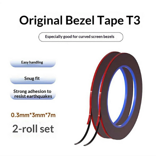 Nastro Adesivo Mechanic, 0,3 mm, Set 2 pezzi, Nero