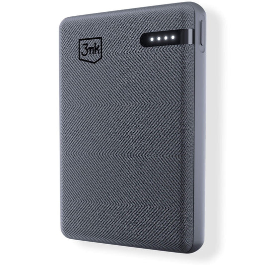 Batteria Esterna 3MK Pocket, 5000mAh, 12W, 1 x USB-C, Grigio