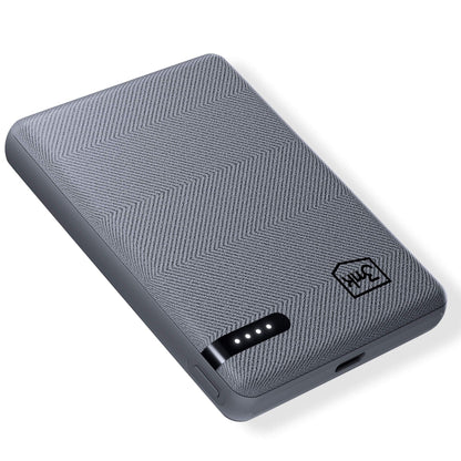 Batteria Esterna 3MK Pocket, 5000mAh, 12W, 1 x USB-C, Grigio