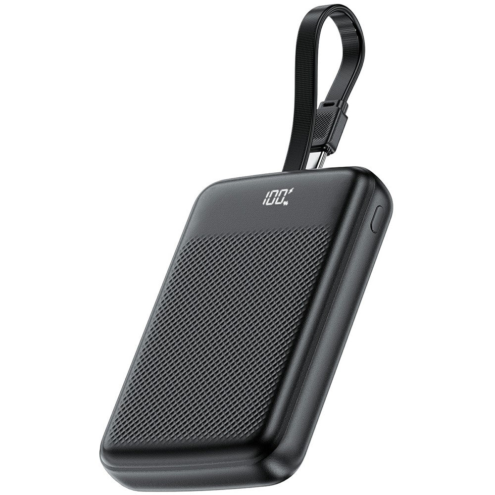 Batteria Esterna Acefast M13, 10000mAh, 22.5W, QC + PD, 1 x USB-A - 2 x USB-C, Nera