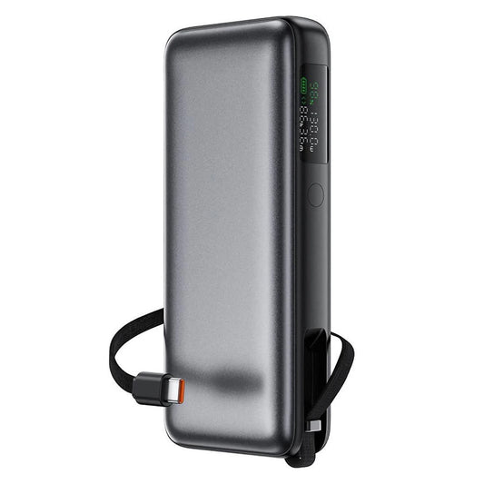 Batteria Esterna Acefast M22, 20000mAh, 130W, QC + PD, 1 x USB-A - 2 x USB-C, Nera