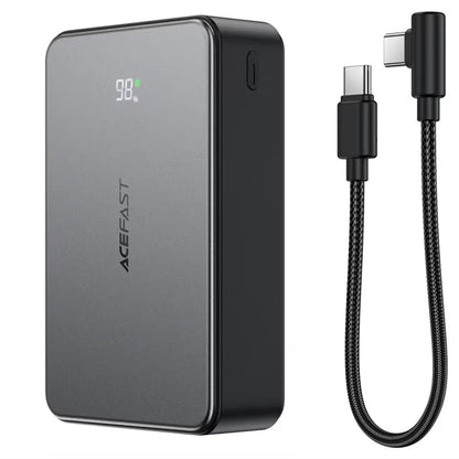 Batteria Esterna Acefast M29, 20000mAh, 22.5W, QC + PD, 1 x USB-A - 2 x USB-C, Nera