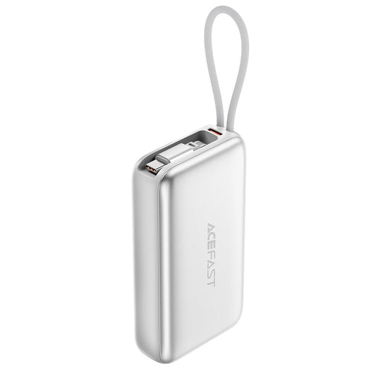 Batteria Esterna Acefast M32, 10000mAh, 35W, PD, 2 x USB-C, Argento