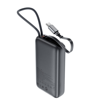 Acefast M32 External Battery, 10000mAh, 35W, PD, 2 x USB-C, Gray