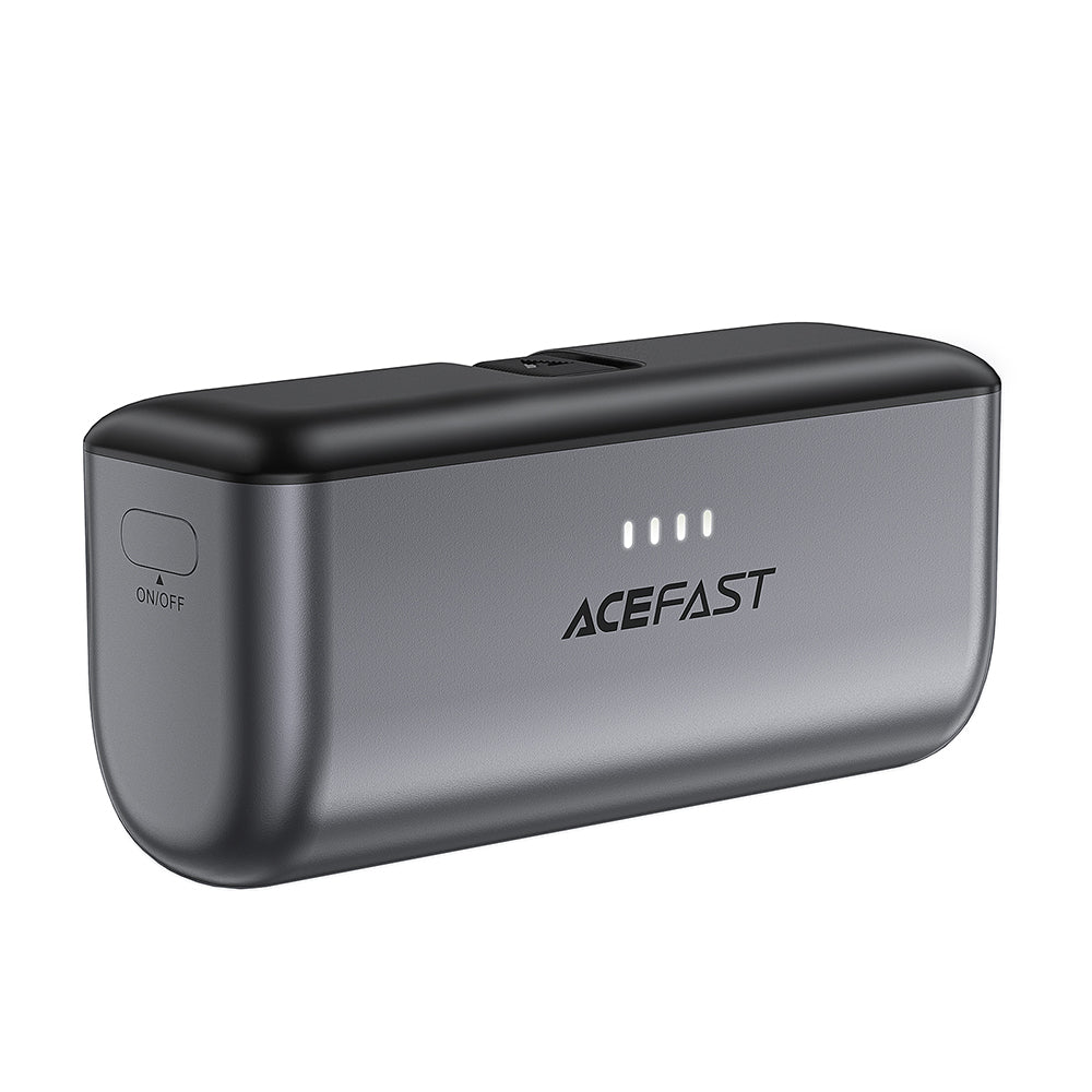 Batteria Esterna Acefast M9, 5000mAh, 20W, PD, 2 x USB-C, Nera